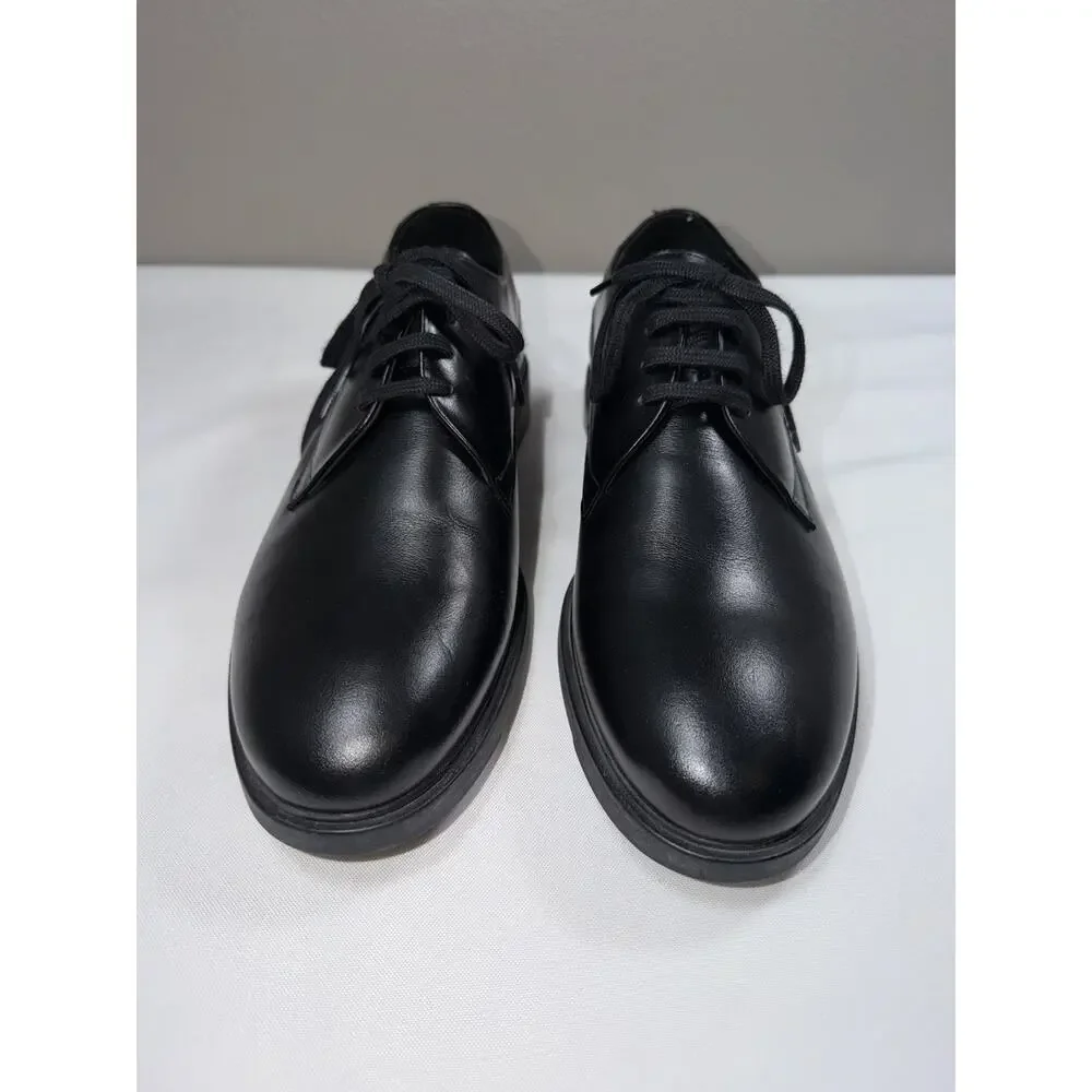 NWOT Shoe The Bear Copenhagen Men’s Size 40 / US 8 Black Leather Oxford Shoes